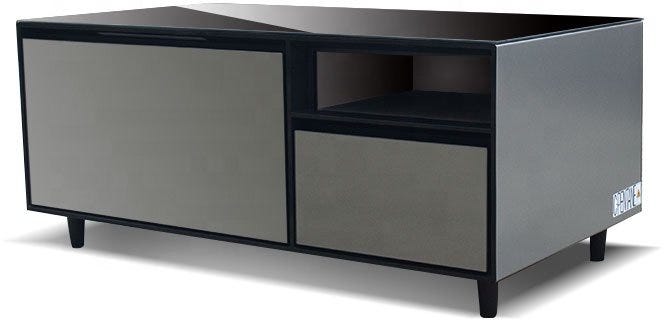 Smart Fridge Coffee Table TB135 - BLACK