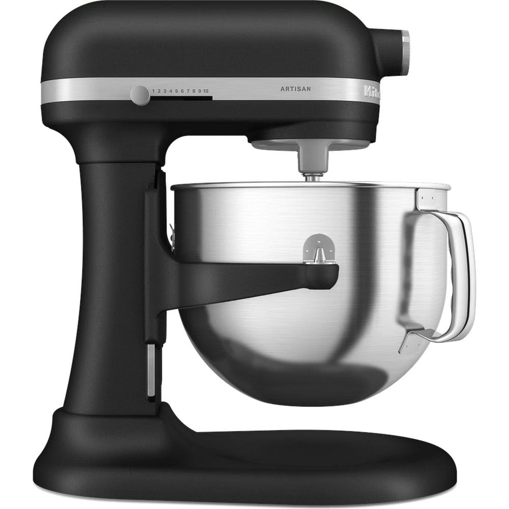 Kitchenaid - 6.6 Bowl Lift Stand Mixer - Artisan - Cast Iron Black  