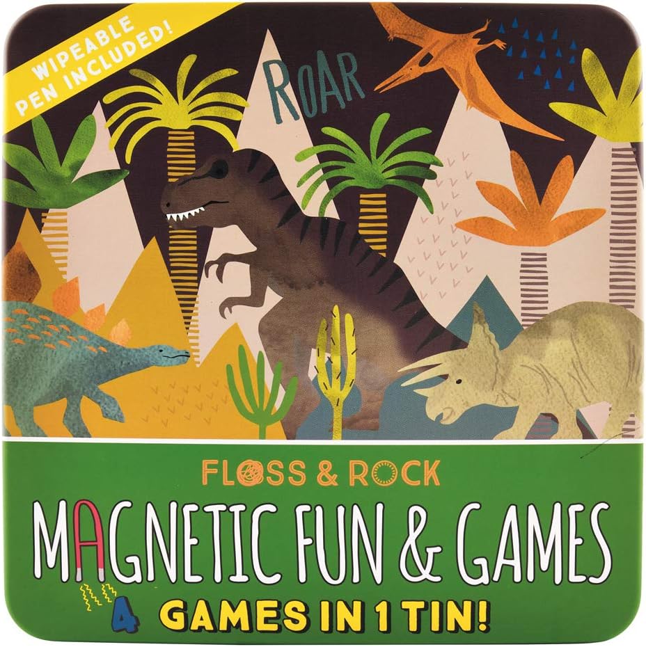 Dino Magnetic Fun & Games * NEW