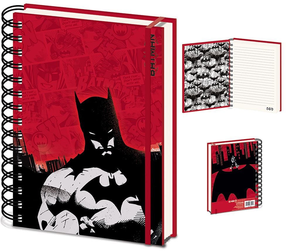 Batman - Red (A5 Wiro Notebook) SR73445