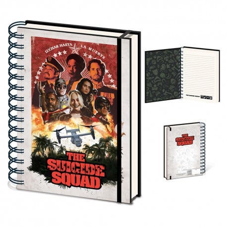 The Suicide Squad - Jungle (A5 Wiro Notebook)