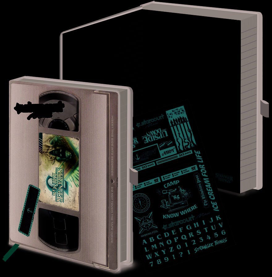 Stranger Things (S3 Vhs) (Notebook)