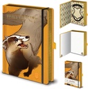 Harry Potter - Intricate Houses Huffelpuff (Premium A5 Notebook)