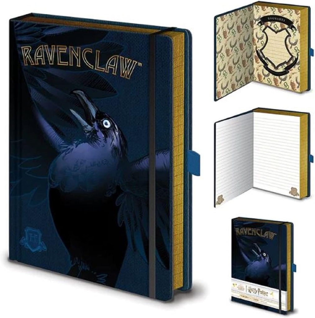 Harry Potter - Intricate Houses Ravenclaw (Premium A5 Notebook)
