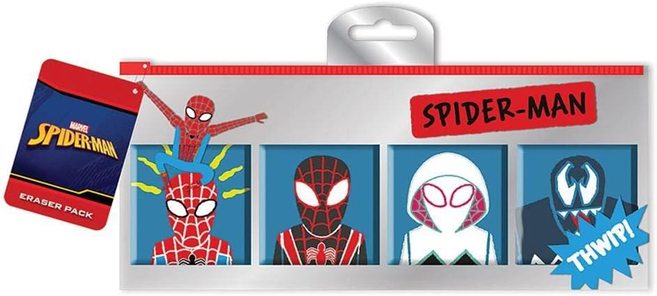 Marvel Spider-Man Sketch (Eraser Set)
