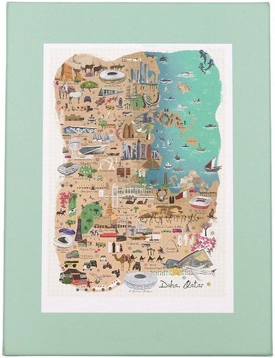 Doha Map Puzzle