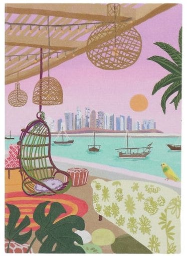 Boho Fabric Journal