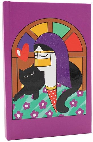 Mubarak Purple Notebook (A6)