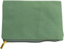Small blank canvas cosmetic bag - Pastel Green