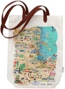 Doha Map Tote Bag