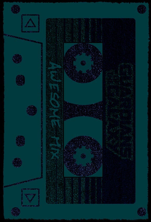 Guardians Of The Galaxy - Vol. 2 Awesome Mix (Doormat)