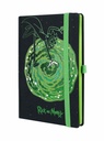 Rick And Morty - Portals (Premium A5 Notebook)
