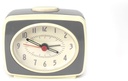 Kikkerland Small Classic Alarm Clock Grey