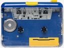MJI JO9 CASSETTE PLAYER (CLEAR SUPER USB) - BLUE