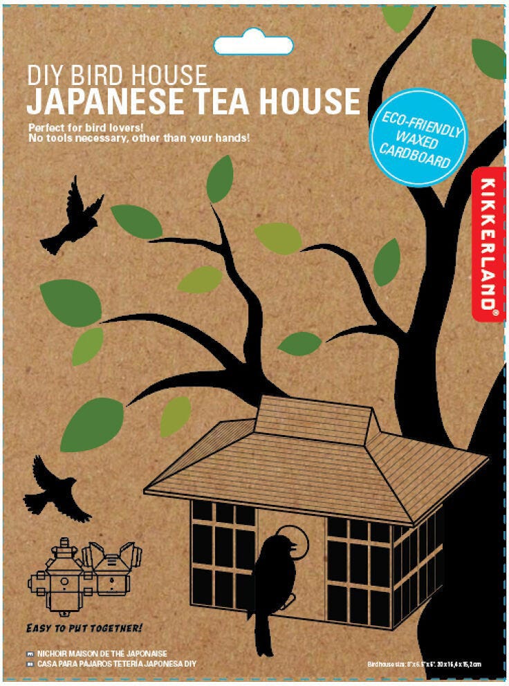 DIY BIRD HOUSE TEA HOUSE