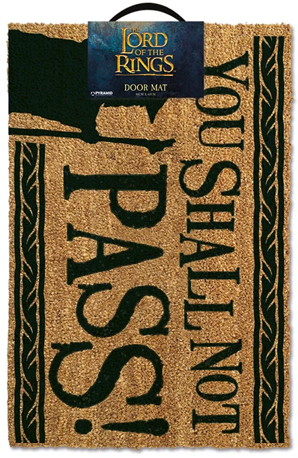 The Lord Of The Rings - You Shall Not Pass (Doormat)