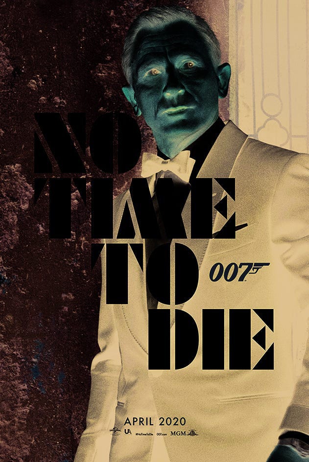 James Bond - No Time To Die-Azure Teaser) (Maxi Poster)