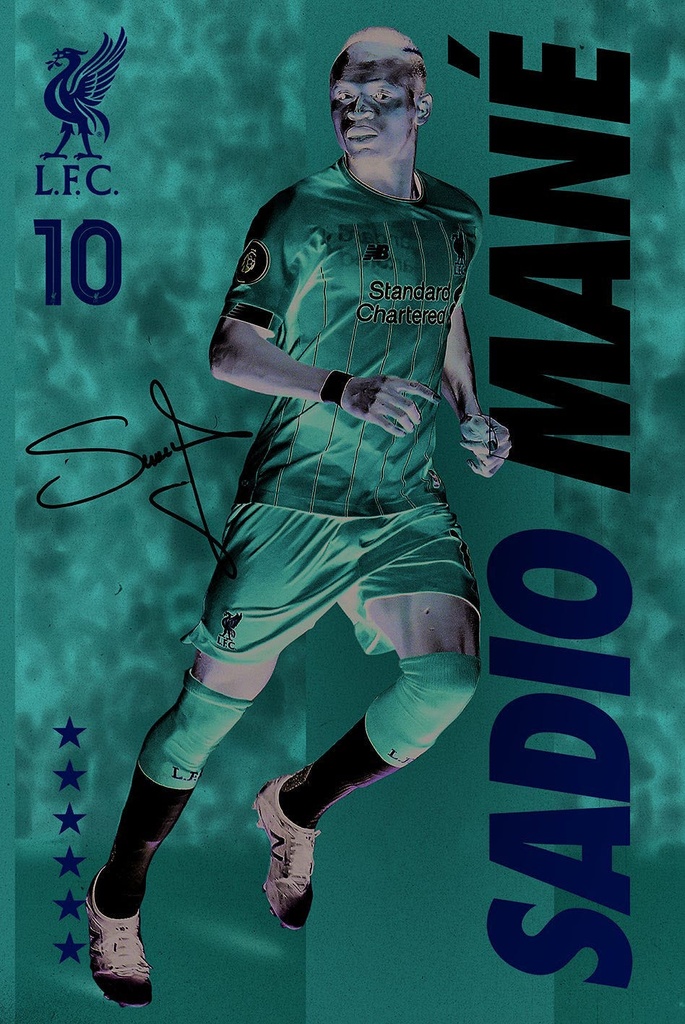 Liverpool Fc - Sadio Mane (Maxi Poster)