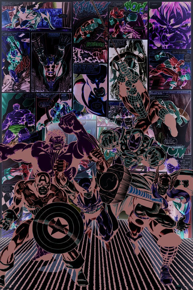 Marvel Comics - Here Come The Heroes (Maxi Poster)