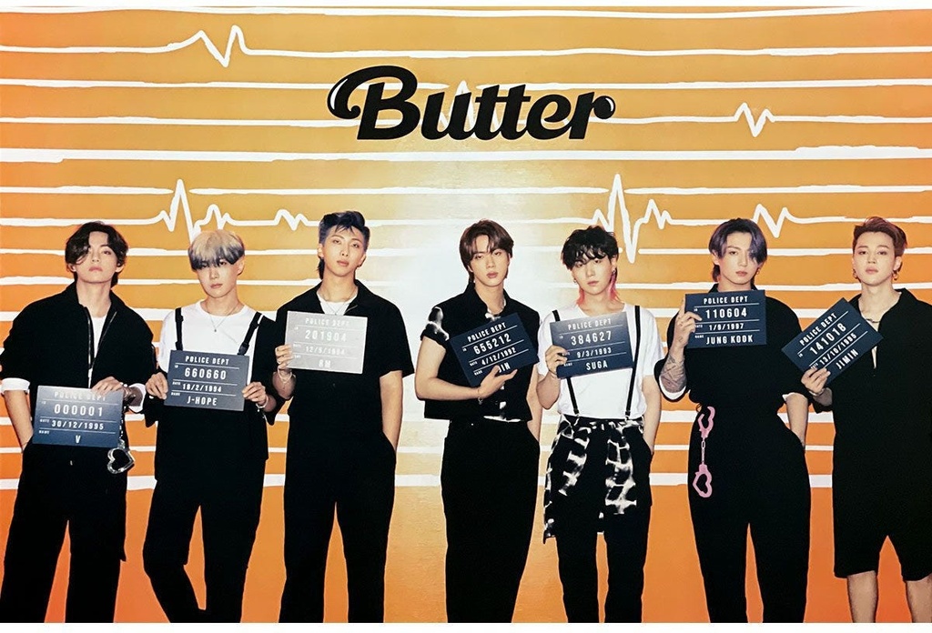 BTS - Butter Cream (Kpop Poster)