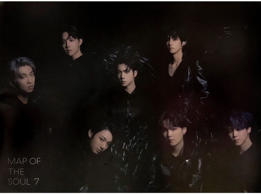 BTS - Map Of The Soul 7: Version B (Kpop Poster)