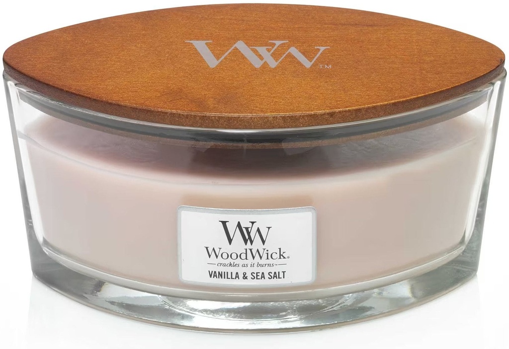 WooDWick Ellipse Jar Vanilla & Sea Salt