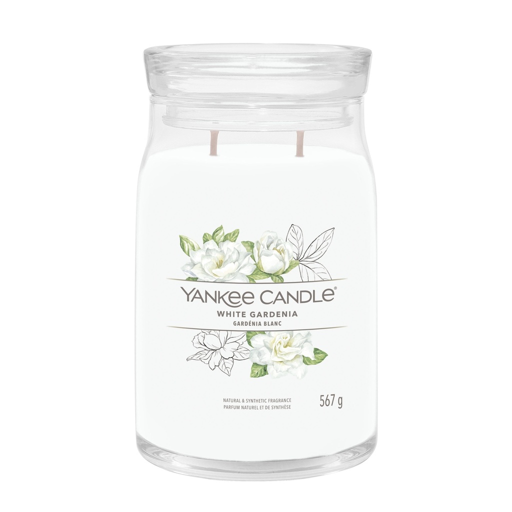 Signature Large Jar White Gardenia