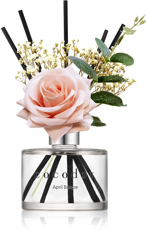 Cocodor Rose Flower Diffuser 200ml(6.7Oz)/April Breeze