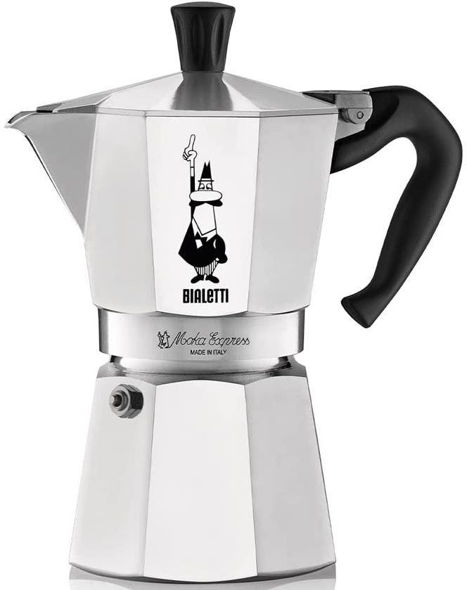Moka Espresso Maker 6 Cups