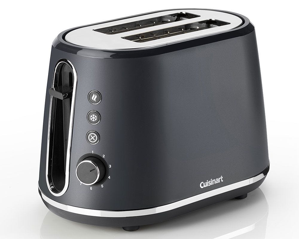 Toaster 2 SliceMatte Grey
