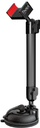 Thabt Suction Cup Glass Mount With 2 Pedestal Arm & Adjustable Spring Holder