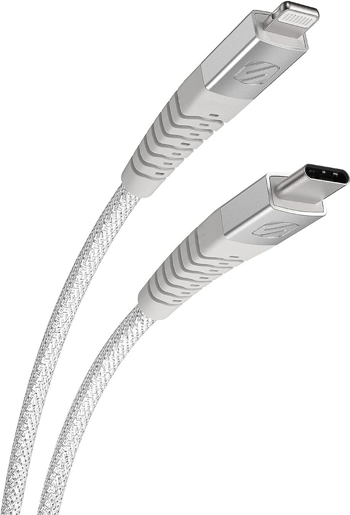 SCOSCHE HEAVY DUTY USB-C TO LIGHTNING CABLE