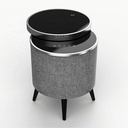 SIDE TABLE BT-Z5 (BLACK GLASS)