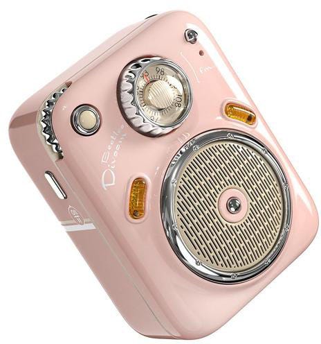 Beetles Speaker Pink