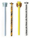 Safari Animal Pencil Set Of 4