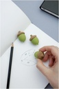 Acorn Erasers In Tub