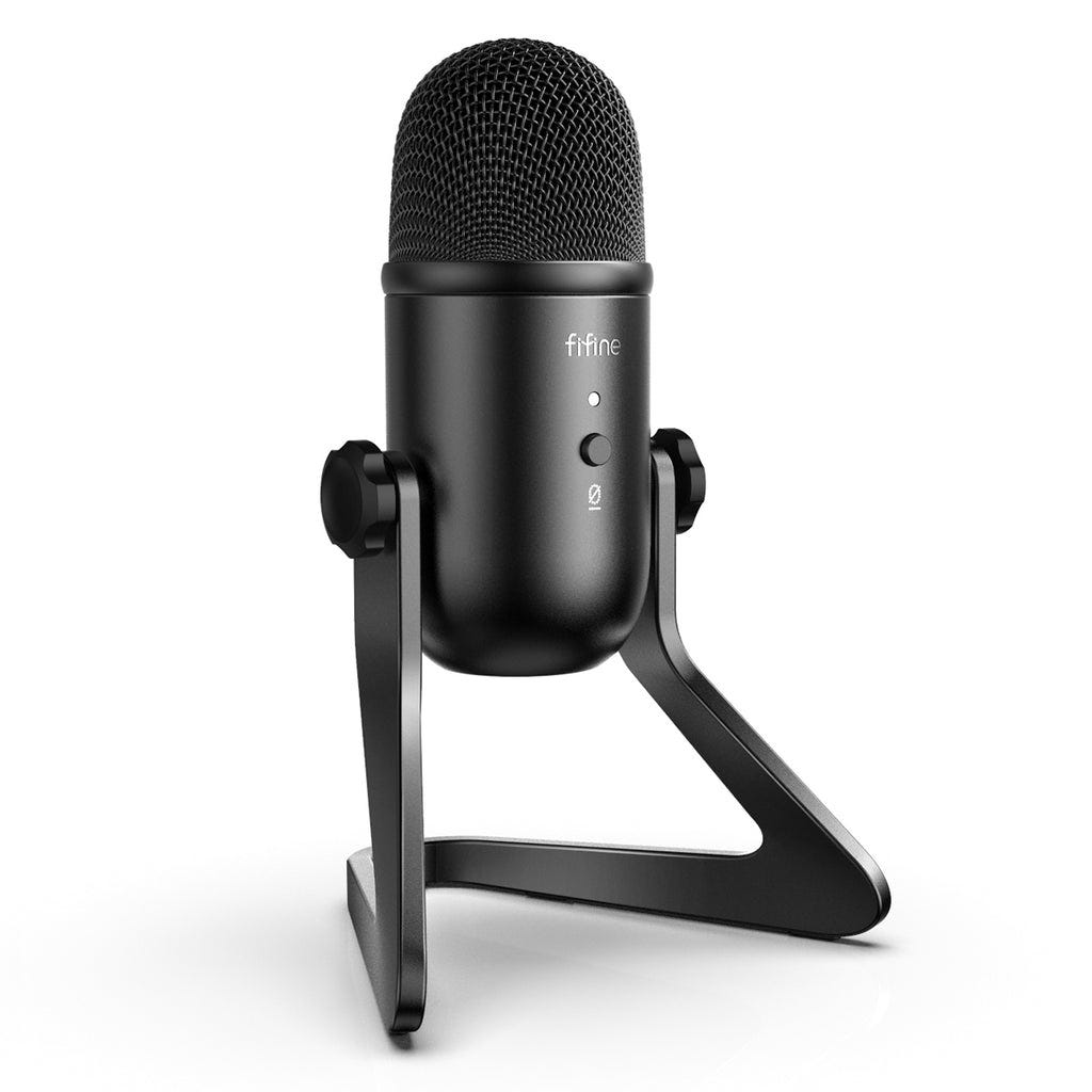 Fifine K678 Studio USB Microphone With Low-Latency Monitoring