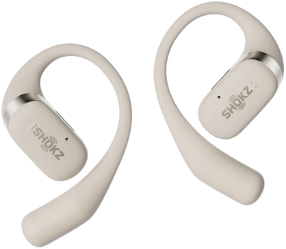 Shokz OpenFit Bone Conduction Headphones Beige