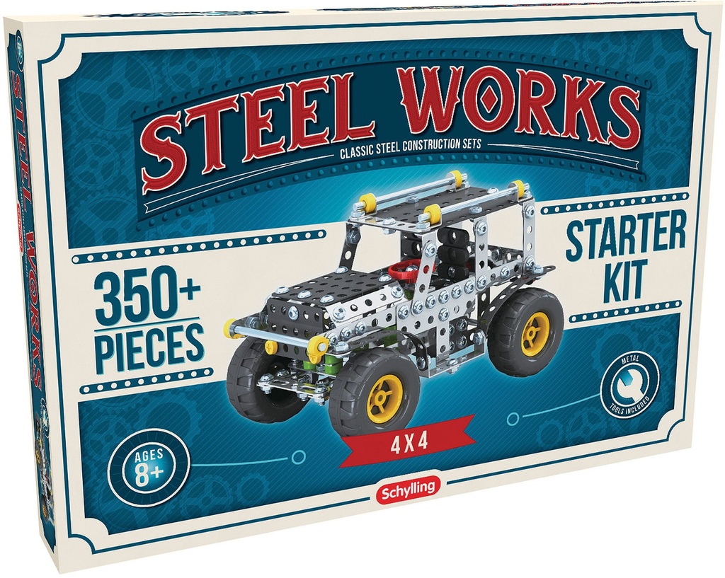 Building Set 4 X 4 Vehicle - Steel Works