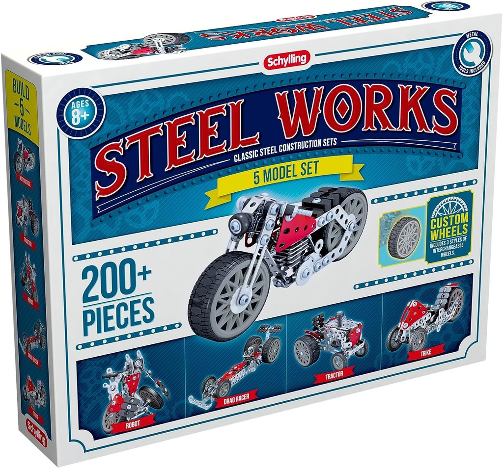 Building Set 5 Model Set - Steel Works