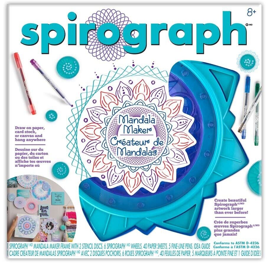 Spirograph Mandala (E/F) 6Ct