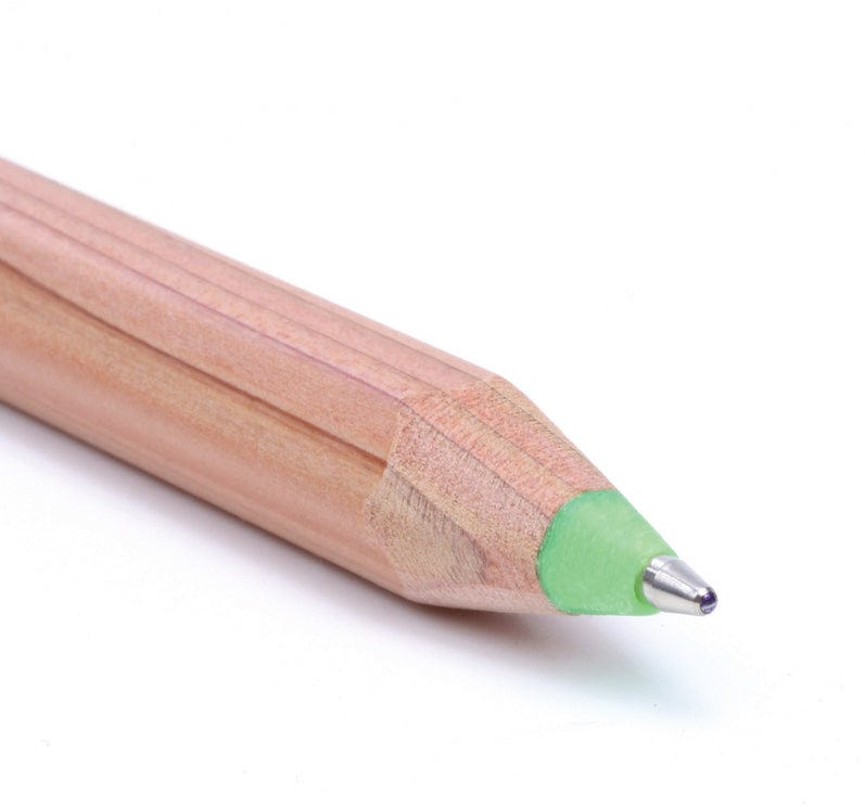 Wooden Ballpoint Pen In A Tub