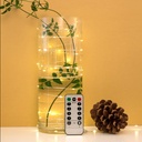 Kikkerland Extra Long Silver String Lights