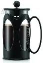 Kenya French Press 0.35L Curved Blk