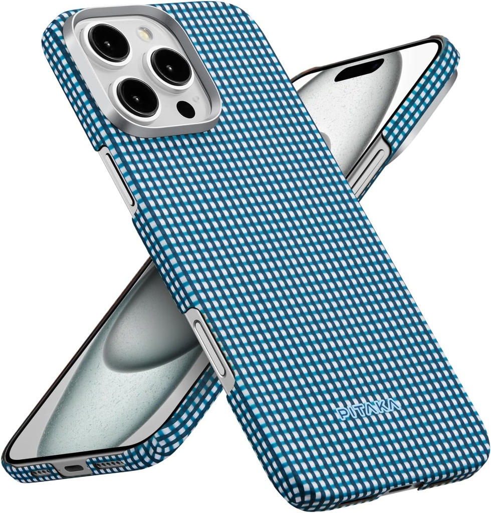 Pitaka MagEZ case 6 for iPhone16 Pro Max "(Ocean),Airy Light, Caseless Thin