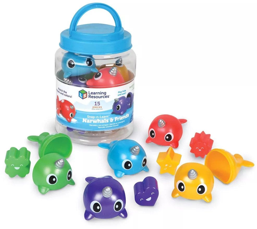 Snap-N-Learn Narwhals & Friends