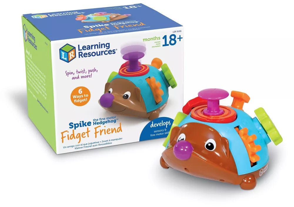 Spike The Fine Motor Hedgehog Fidget Friend (Amazon Only)