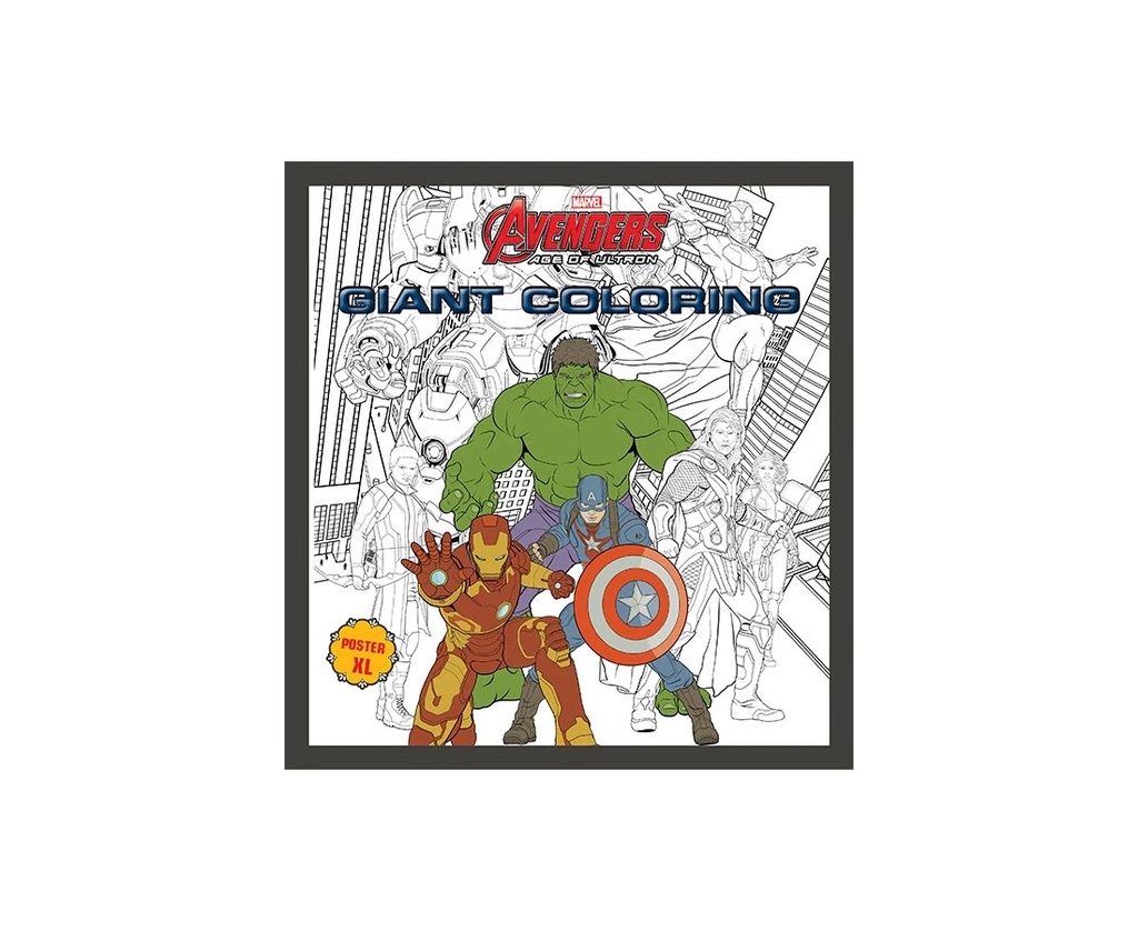 Avengers Age of Ultron My Giant Coloring Poster XL