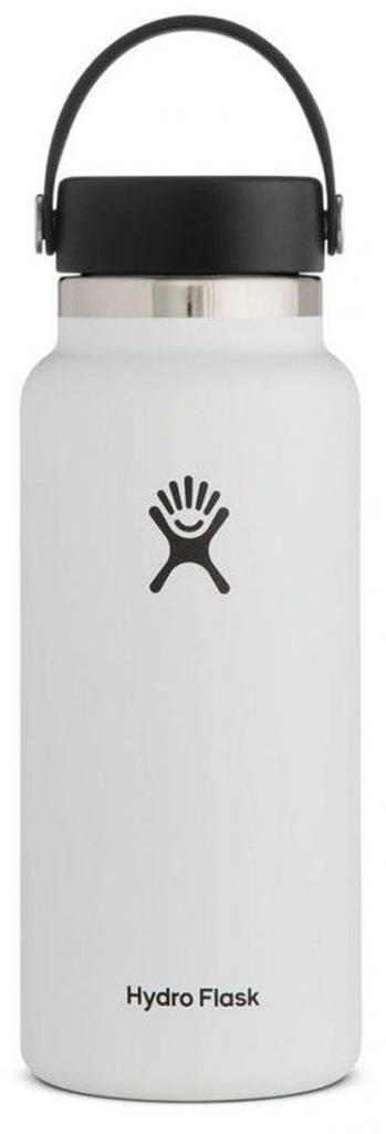 Vacuum Bottle 950ml White WD Mouth