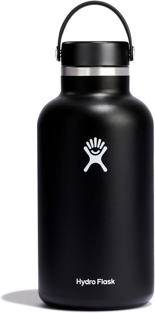 Vacuum Bottle 1.9L Black WD Mouth